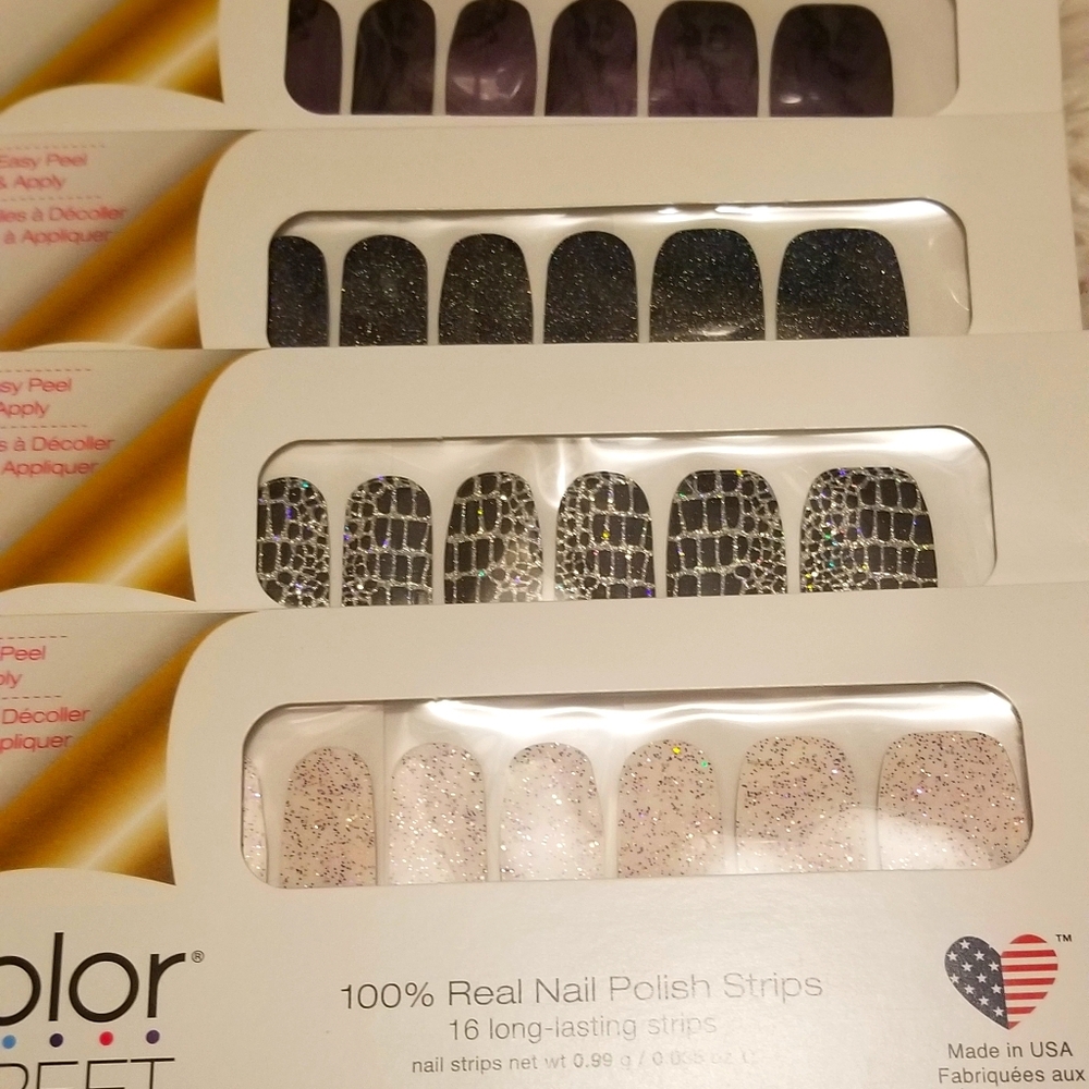 4 Color Street sets of nails.